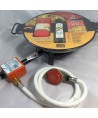 Kit à paella complet pour 4 personnes - Plat acier