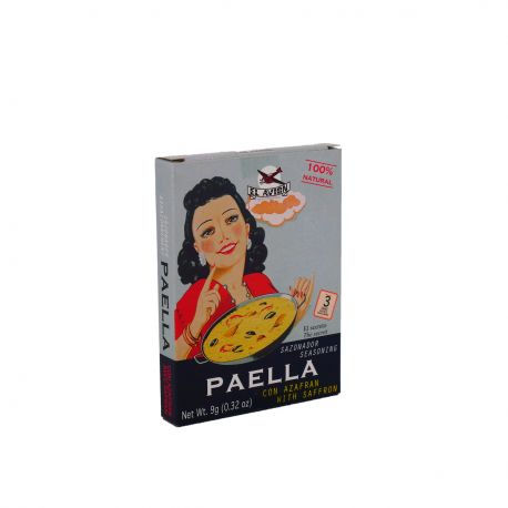 Epices naturel pour Paella (3 sachets)